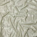 Golden Green Pure Silk Satin Fabric with Subtle Metallic Finish, 140 Cms Width, China-D25338