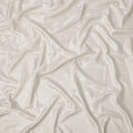 Cream Pure Silk Satin Fabric with Subtle Metallic Finish, 140 Cms Width, China-D25337