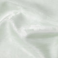 Mint Green Pure Silk Satin Fabric with Subtle Metallic Finish, 140 Cms Width, China-D25336