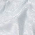 Silver Grey Pure Silk Satin Fabric with Subtle Metallic Finish, 140 Cms Width, China-D25332