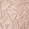 Light Peach Pure Silk Satin Fabric with Subtle Metallic Finish, 140 Cms Width, China-D25333