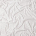 White Floral Self-Design Pure Silk Satin Fabric 140 Cms Width Made in China-D24899