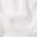 White Floral Self-Design Pure Silk Satin Fabric 140 Cms Width Made in China-D24899