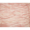 Blush Pink and Cream Abstract Brushstroke Print Silk Satin Fabric, 110 Cms Width, India-D24670