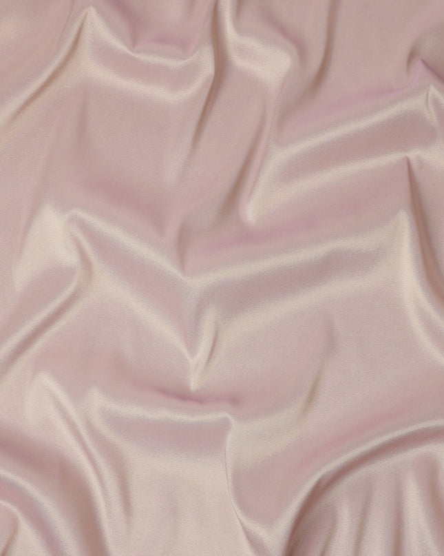 Pale Mauve Pink Pure Silk Lame Fabric 110cm Korea