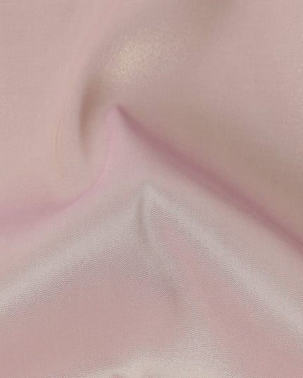 Pale Mauve Pink Pure Silk Lame Fabric 110cm Korea