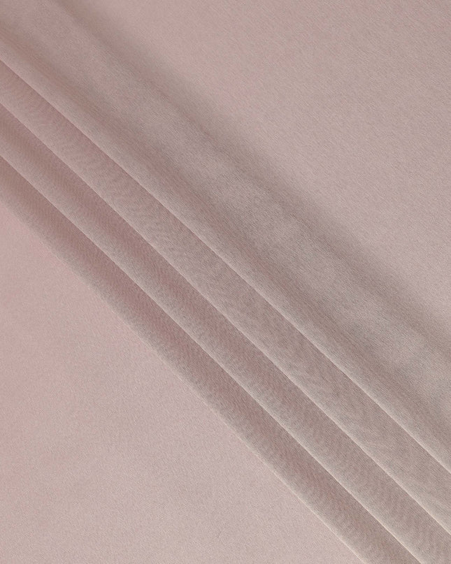 Pale Mauve Pink Pure Silk Lame Fabric 110cm Korea