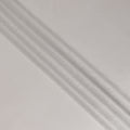Pearl White Plain Silk Lame Fabric 110cm