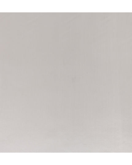 Pearl White Plain Silk Lame Fabric 110cm