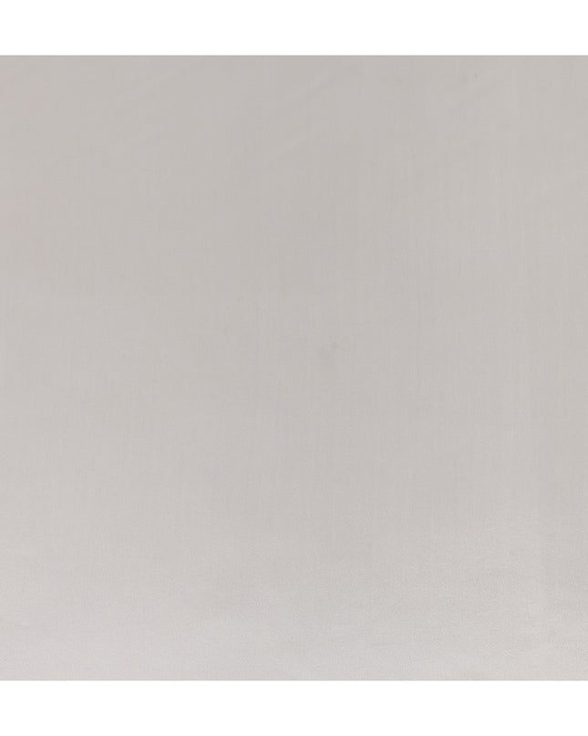 Pearl White Plain Silk Lame Fabric 110cm