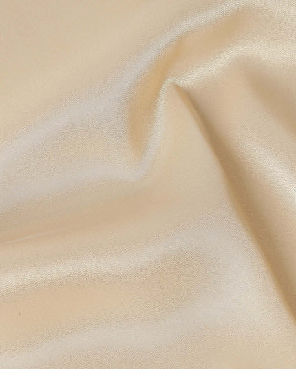 Warm Champagne Silk Lame Fabric 110cm | Regal Fabrics