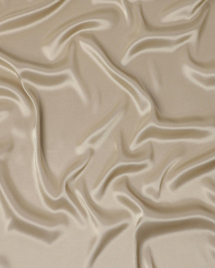 Champagne Premium Pure Silk Lame Fabric 110 Cms Width, France-D25463