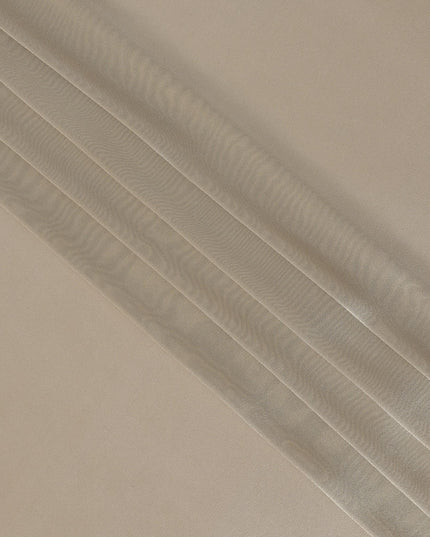 Champagne Premium Pure Silk Lame Fabric 110 Cms Width, France-D25463