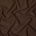 قماش صوف مخلوط سادة بلون بني شوكولاتة، سوبر 120، مقاس 150 سم، الهند - D24963