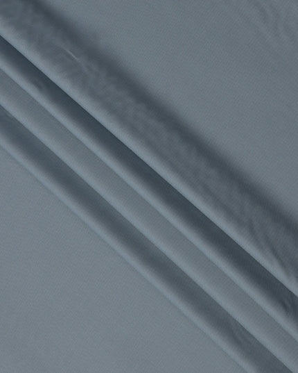 Light Blue Plain Super 120's Blended Wool Suiting Fabric, 150 Cms, India-D24972