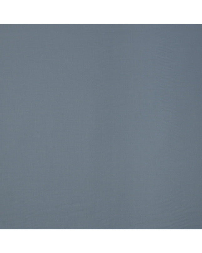 Light Blue Plain Super 120's Blended Wool Suiting Fabric, 150 Cms, India-D24972