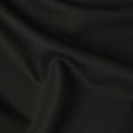 Jet Black Plain Super 120's Blended Wool Suiting Fabric, 150 Cms, India-D24964