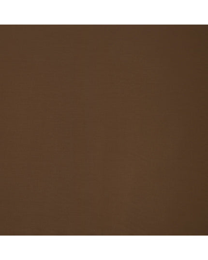Brown Plain Super 120's Blended Wool Suiting Fabric, 150 Cms, India-D24968