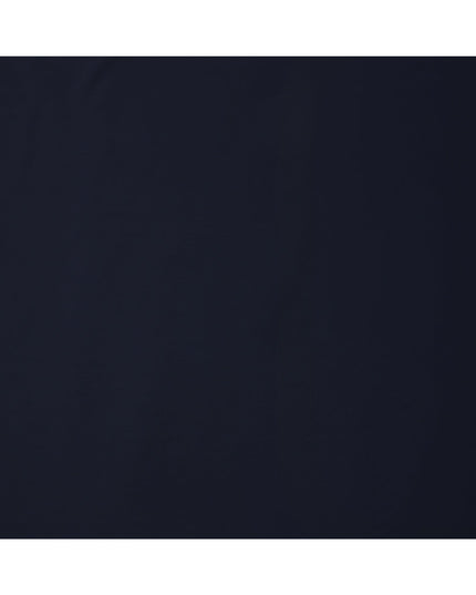 قماش صوف مخلوط سادة أزرق داكن، سوبر 120، مقاس 150 سم، الهند - D24966