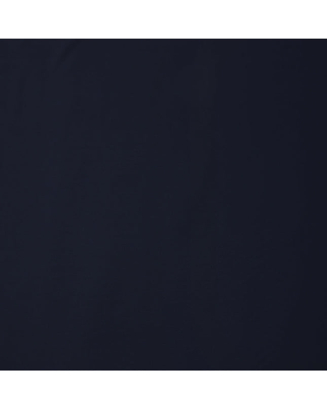 Dark Navy Blue Plain Super 120's Blended Wool Suiting Fabric, 150 Cms, India-D24966
