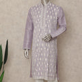 Lavender Purple Chikankari Cotton Kurta Set