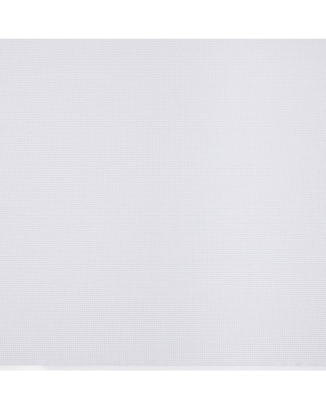 White and Blue Micro Check Cotton Shirting Fabric, Width 150 Cms, Made in Japan-D26058