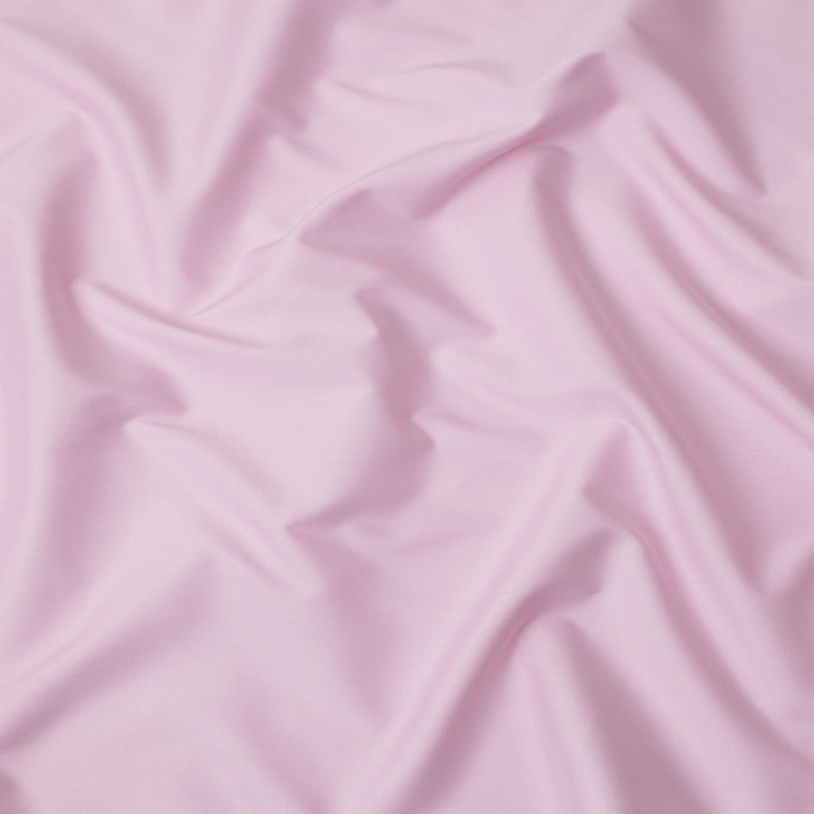 Baby Pink Plain Cotton Shirting Fabric, Width 150 Cms, Made in Japan-D26057