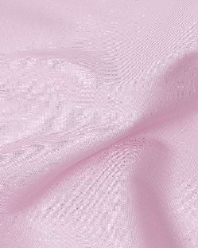 Baby Pink Plain Cotton Shirting Fabric, Width 150 Cms, Made in Japan-D26057
