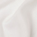 White Striped Synthetic Organza Fabric, 110 Cms, India-D25469