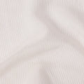 Off White Striped Synthetic Organza Fabric, 110 Cms, India-D25479