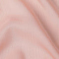 Peach Striped Synthetic Organza Fabric, 110 Cms, India-D25475