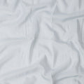 Light Blue Striped Synthetic Organza Fabric, 110 Cms, India-D25476