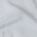 Light Blue Striped Synthetic Organza Fabric, 110 Cms, India-D25476