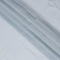 Light Blue Striped Synthetic Organza Fabric, 110 Cms, India-D25471