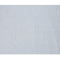 Light Blue Striped Synthetic Organza Fabric, 110 Cms, India-D25471