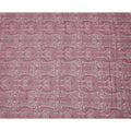 Pink Paisley Printed Blended Cotton Linen Fabric, 110 Cms Width, India-D25171