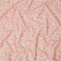 Blush Pink Cotton Voile Floral Embroidery Fabric, Width 110 Cms, India-D25312 Regal Fabrics