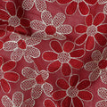 Scarlet Red Cotton Voile Fabric 110cm | Regal Fabrics