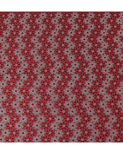 Scarlet Red Cotton Voile Fabric 110cm | Regal Fabrics