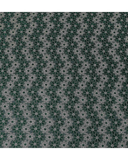 Hunter Green Cotton Voile Fabric 110cm | Regal Fabrics
