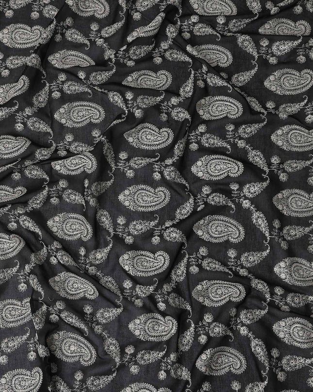 Charcoal Grey Cotton Voile Fabric 110cm | Regal Fabrics