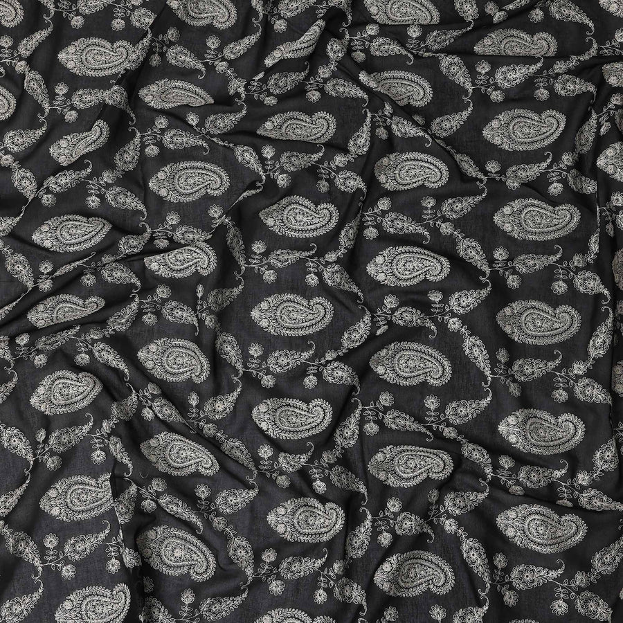 Charcoal Grey Cotton Voile Fabric 110cm | Regal Fabrics