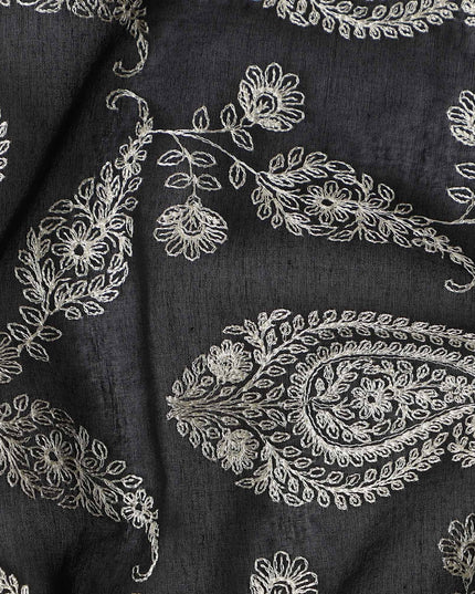 Charcoal Grey Cotton Voile Fabric 110cm | Regal Fabrics