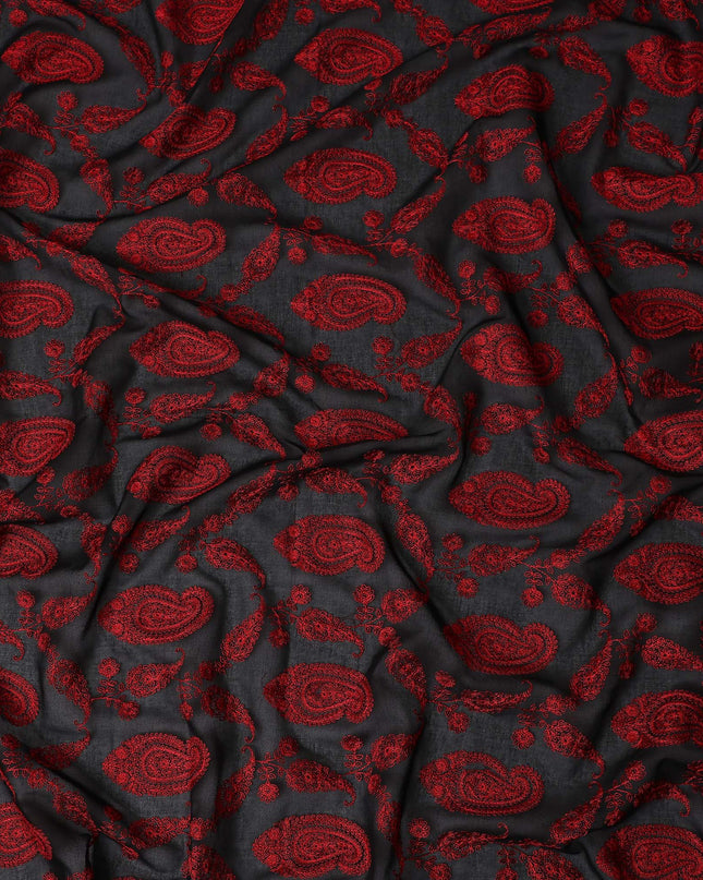 Maroon Red Cotton Voile Fabric 110cm | Regal Fabrics