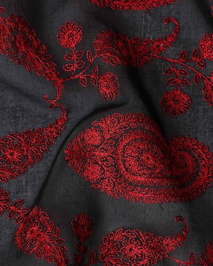 Maroon Red Cotton Voile Fabric 110cm | Regal Fabrics