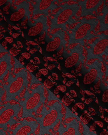 Maroon Red Cotton Voile Fabric 110cm | Regal Fabrics