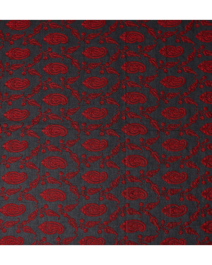 Maroon Red Cotton Voile Fabric 110cm | Regal Fabrics