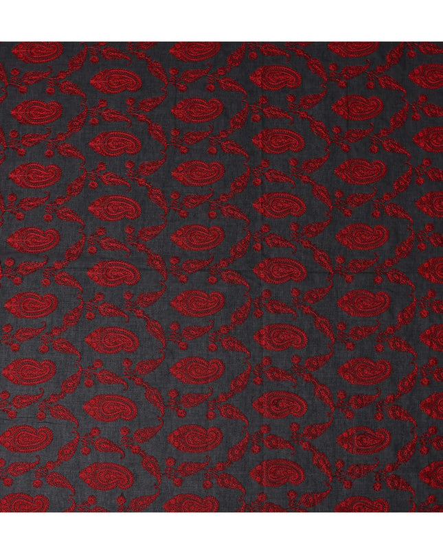Maroon Red Cotton Voile Fabric 110cm | Regal Fabrics
