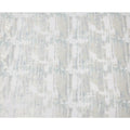 White Silver Abstract Metallic Lurex Pure Silk Chiffon Fabric, 110 Cms Width, South Korea-D25237