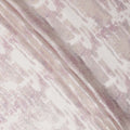 White Pink Abstract Pure Silk Chiffon Fabric, 110 Cms Width, South Korea, with Metallic Lurex-D25239